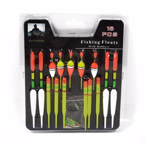15pcs/set Plastic Tackle Accessories