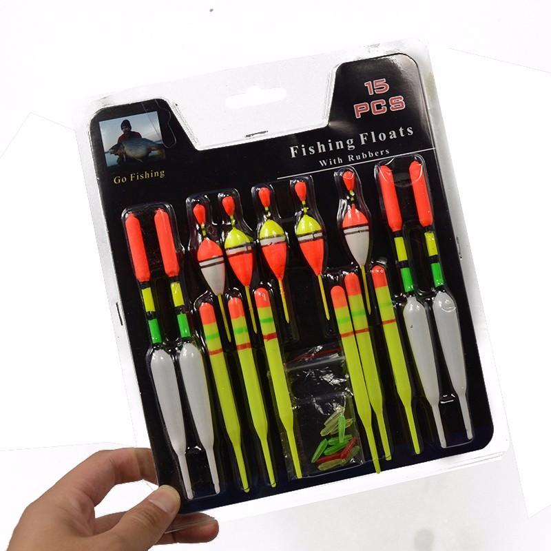 15pcs/set Plastic Tackle Accessories