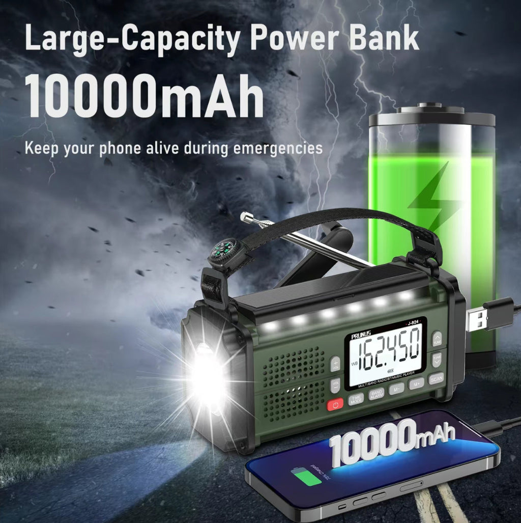 Hand Crank Weather Radio