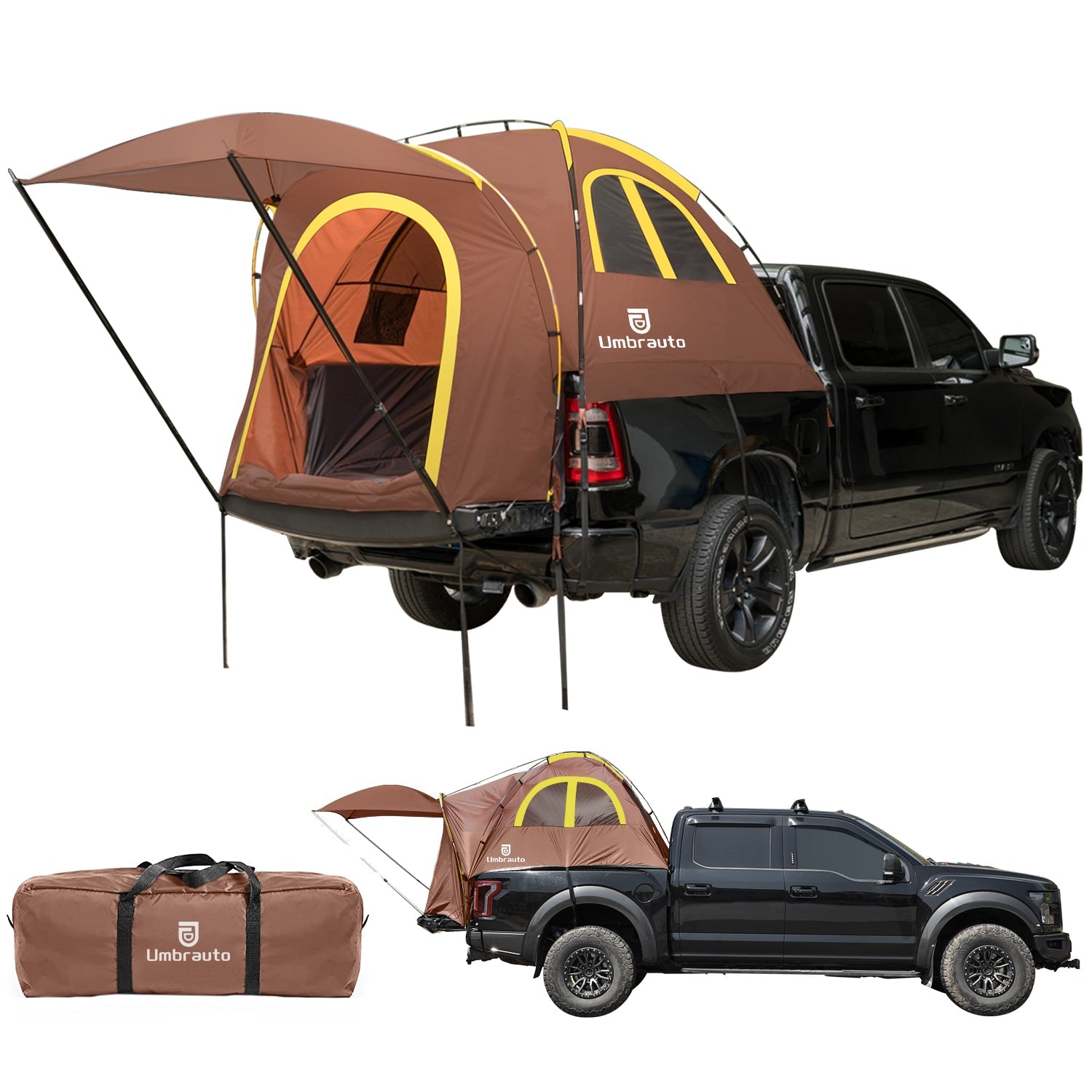 Truck Bed Tent with Awning