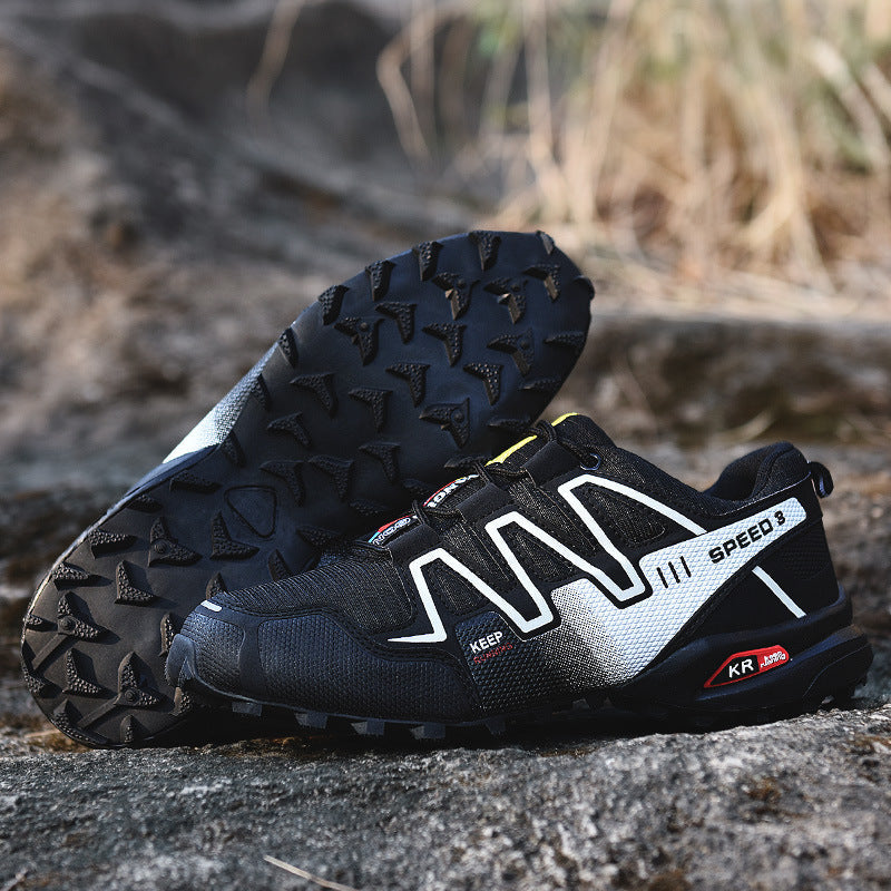breathable mesh hiking shoes
