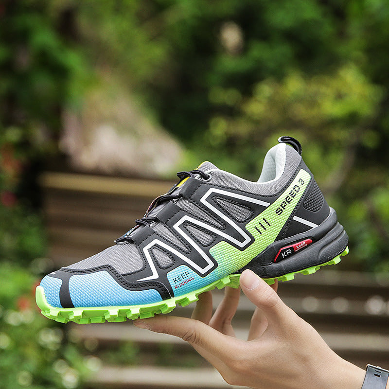 breathable mesh hiking shoes
