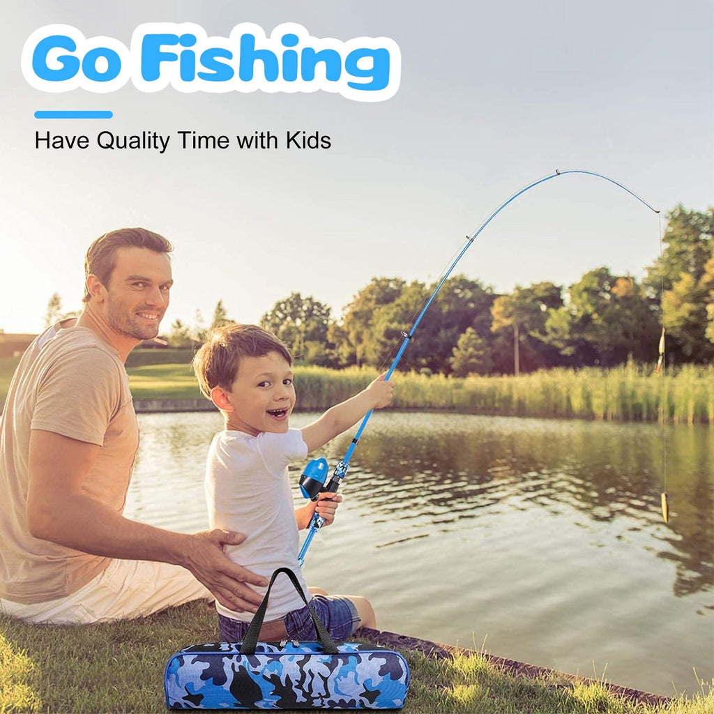 Kids Fishing Pole Set