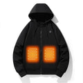 Men's Heating Hooded Constant Temperature Sweater