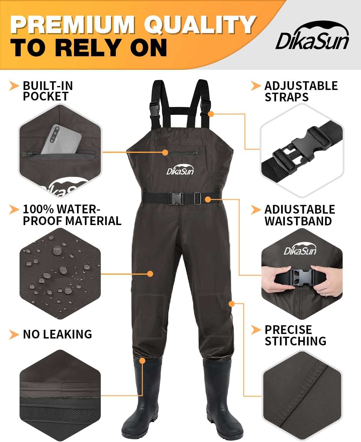 Chest Waders with Boots