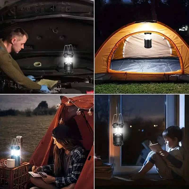 2-Pieces:  LED Camping Lantern