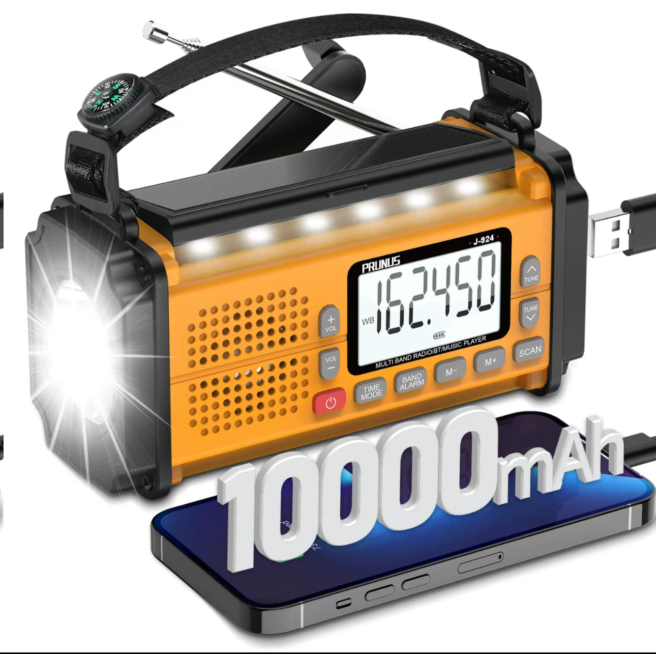 Hand Crank Weather Radio