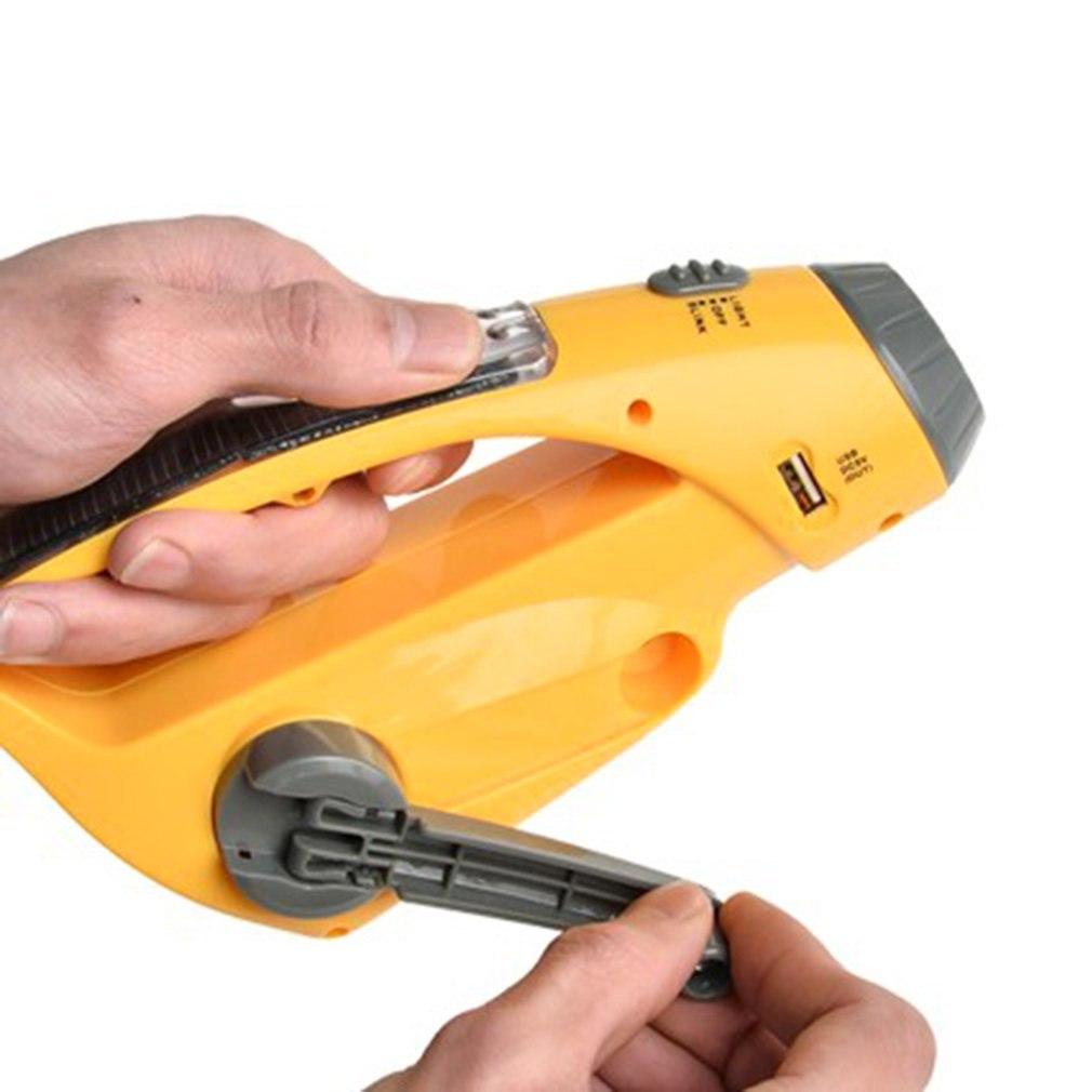 Hand Crank Emergency Flashlight