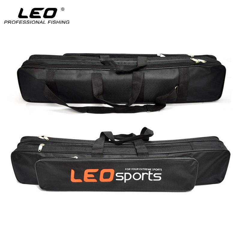 Double Layer Fishing Rod Bag with Side Zipper