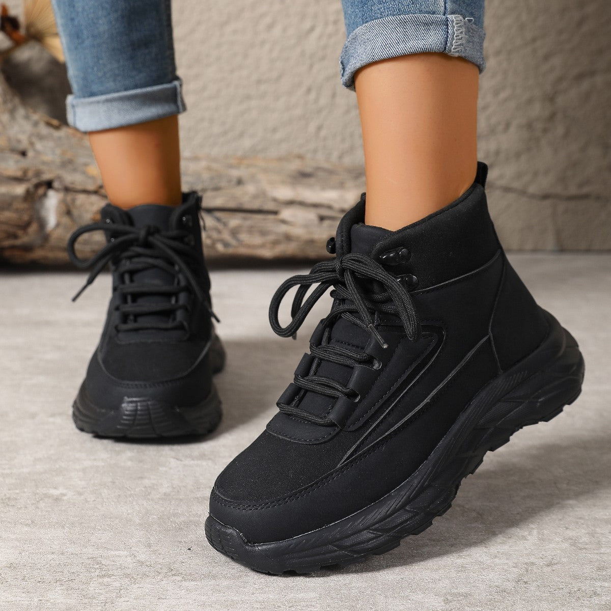 Fleece Lined Hiking Boots