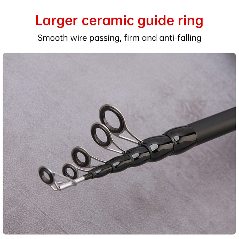 Carbon Fishing Rod Rotary Baitcasting