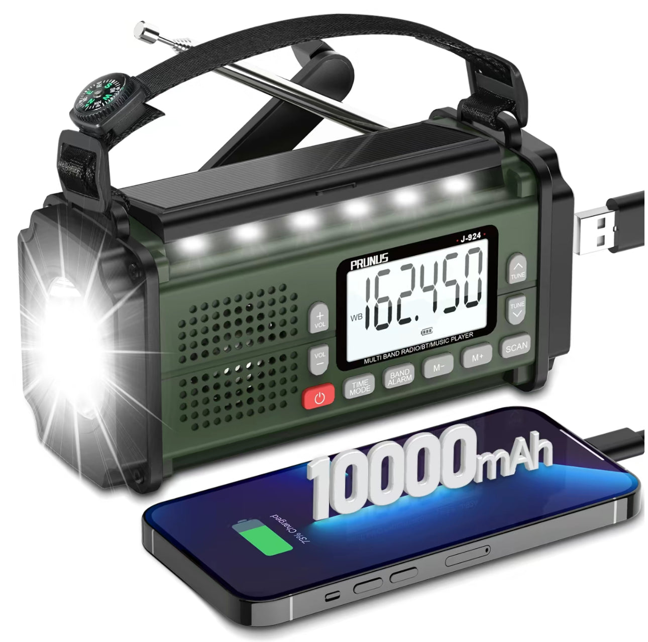 Hand Crank Weather Radio
