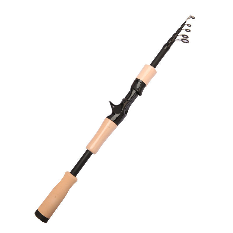 Carbon Fishing Rod Rotary Baitcasting