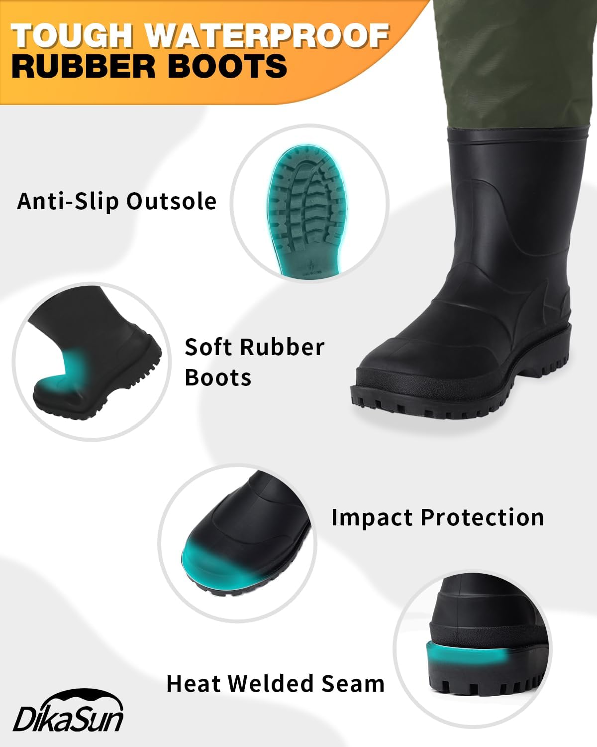 Chest Waders with Boots