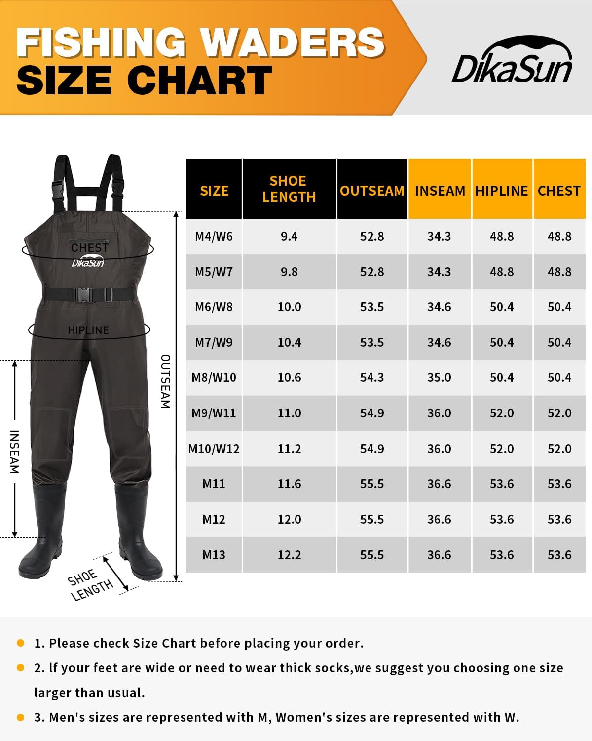 Chest Waders with Boots