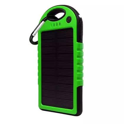 Water-Resistant Solar Smartphone Charger