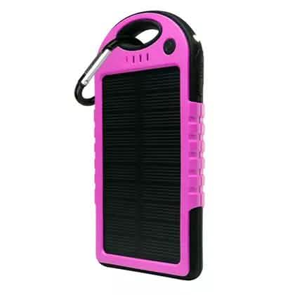 Water-Resistant Solar Smartphone Charger