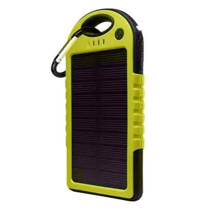 Water-Resistant Solar Smartphone Charger