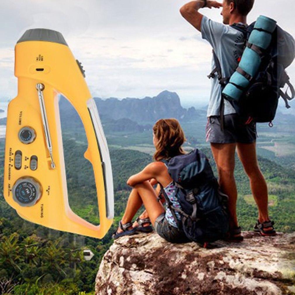 Hand Crank Emergency Flashlight