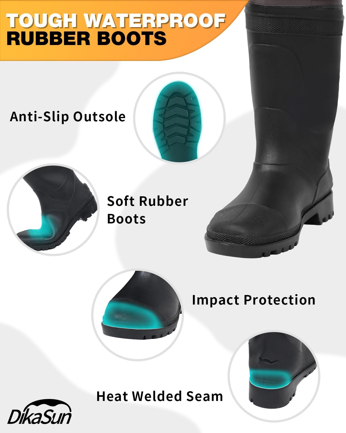 Chest Waders with Boots