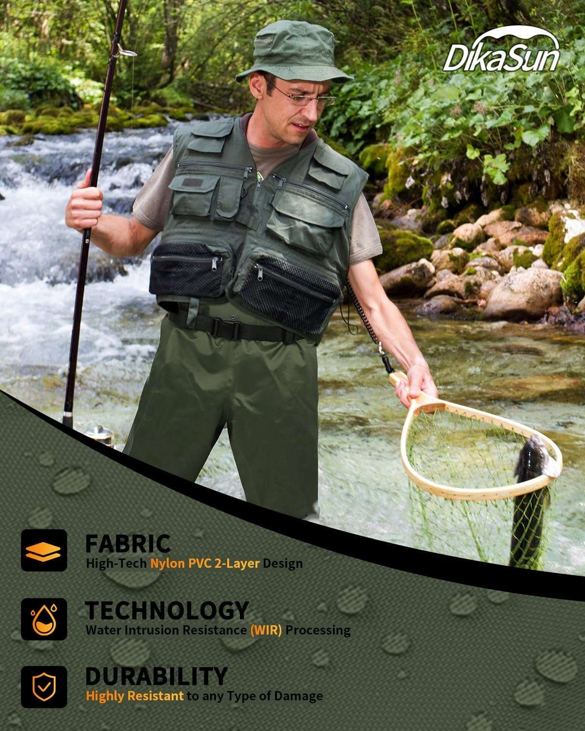 Chest Waders with Boots