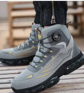 Steel-toed Impact-resistant, Puncture-proof, abrasion-resistant Boots