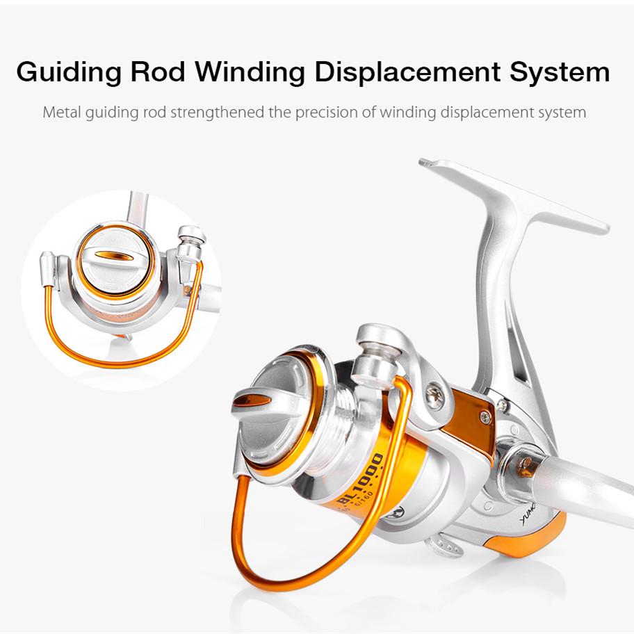 5.5:1 Lightweight Metal Spinning Fishing Reel