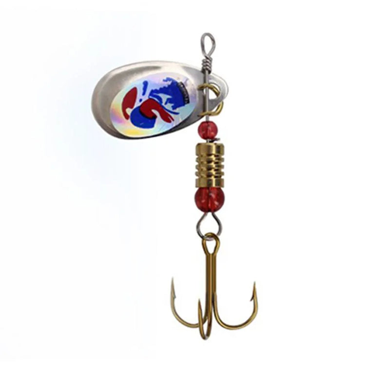 Metal Spoon Spinner Fishing Lure 16 pc Set