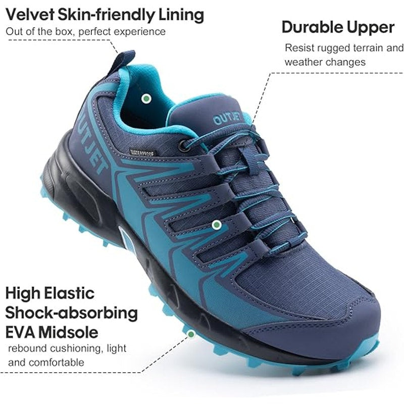 Womens Waterproof Non-Slip Hiking Shoes