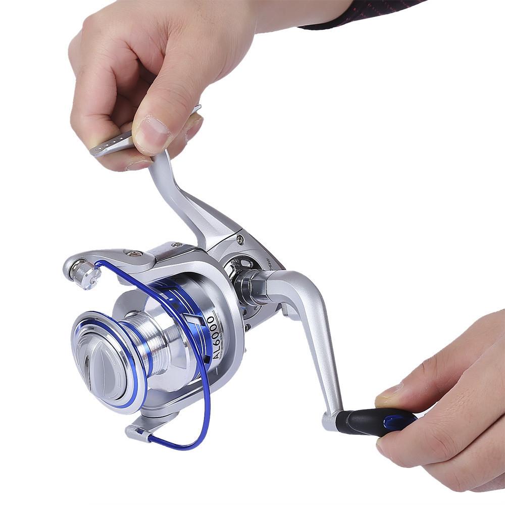 Half Metal Fishing Spinning Reel