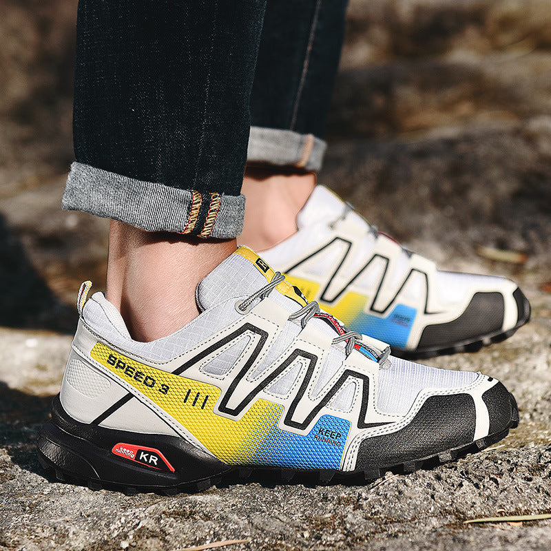 breathable mesh hiking shoes