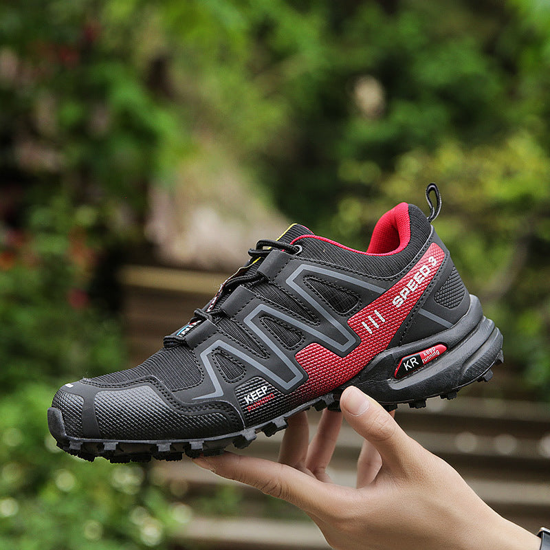 breathable mesh hiking shoes