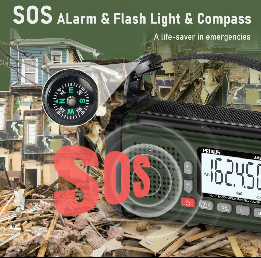 Hand Crank Weather Radio