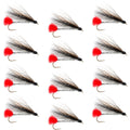 Black Nose Dace Classic Streamer Flies - Set of 12