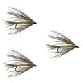 Soft Hackle Grouse and Bright Green Wet Fly
