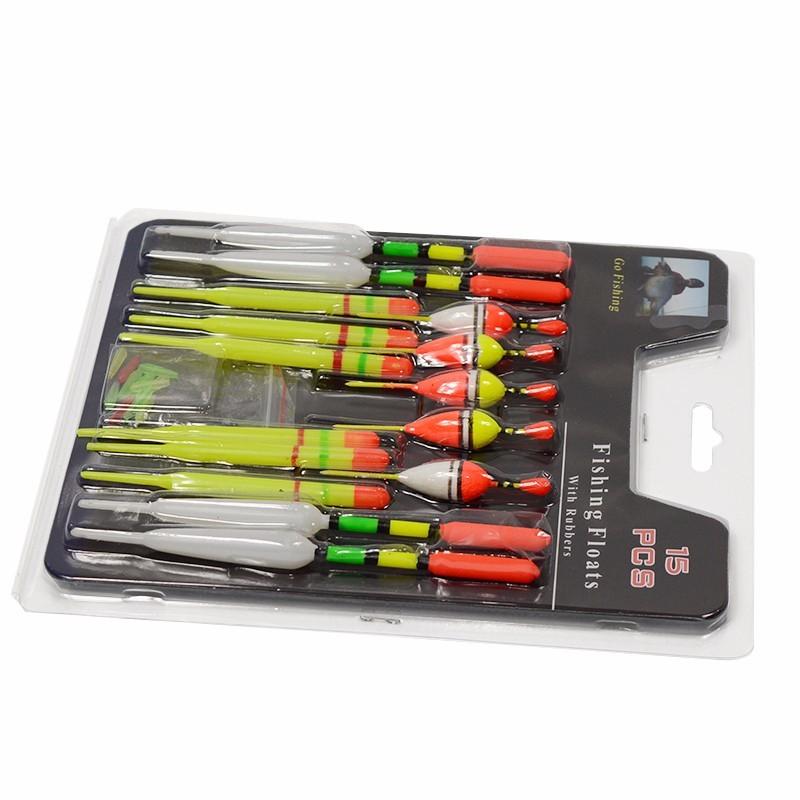 15pcs/set Plastic Tackle Accessories
