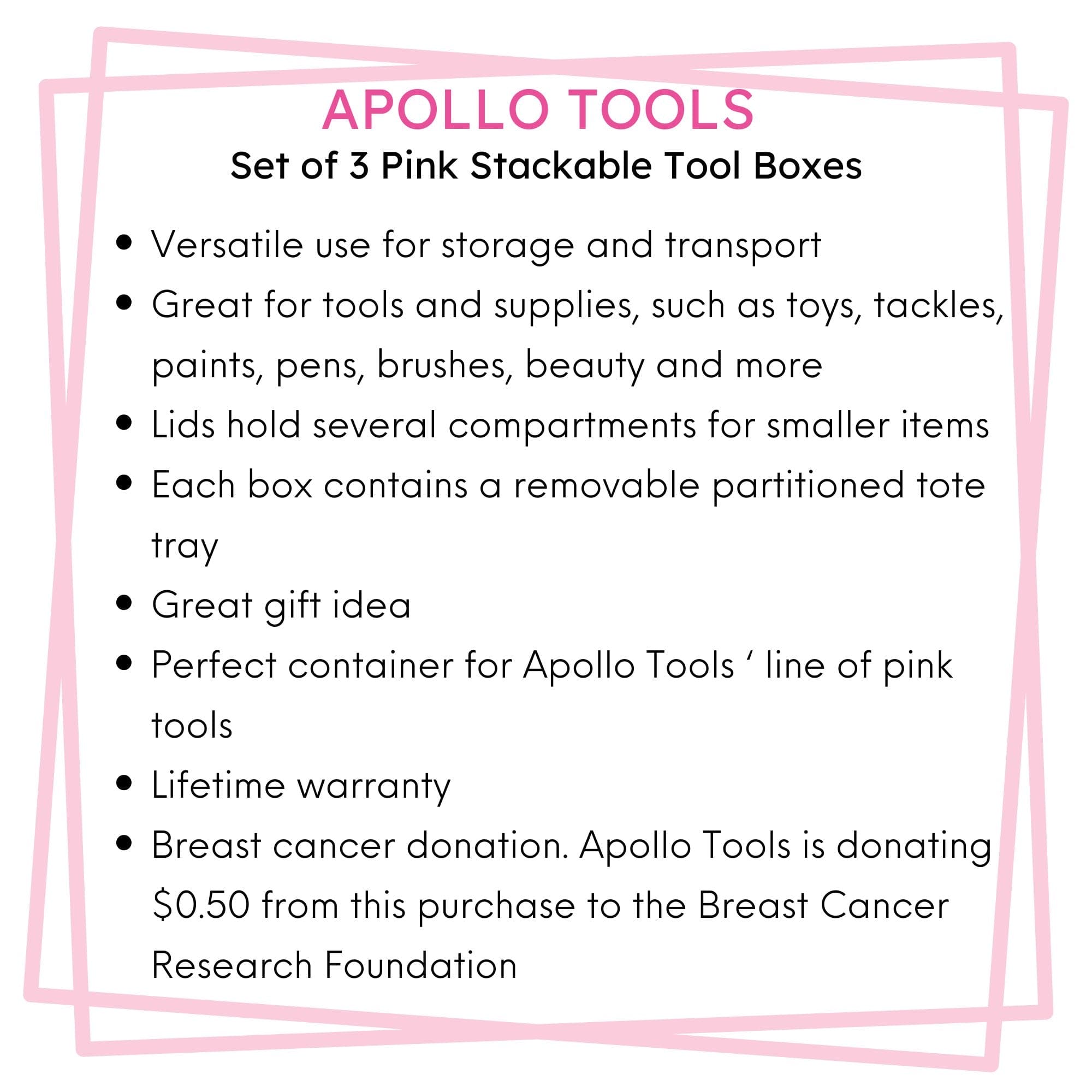 Pink Tool Box