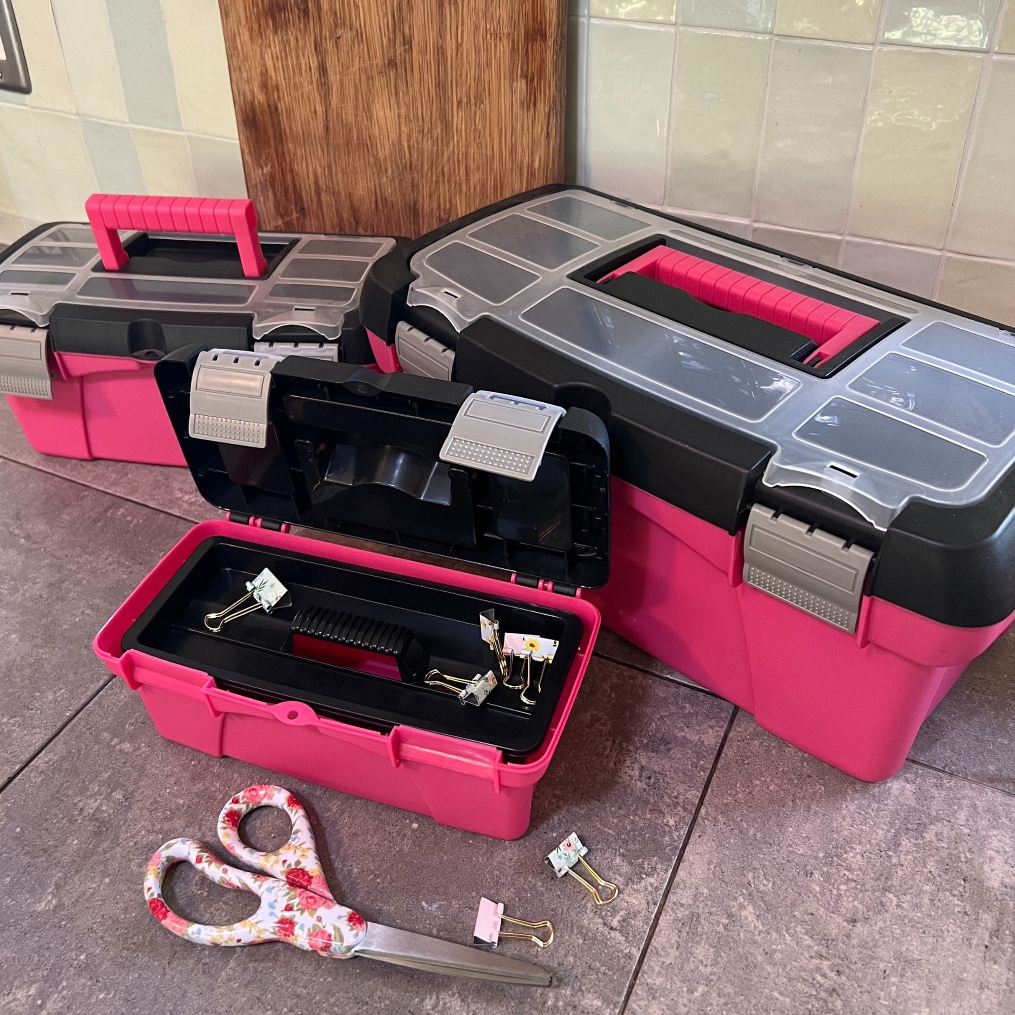 Pink Tool Box