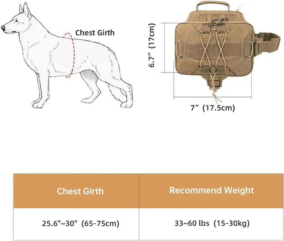 Dog Backpack