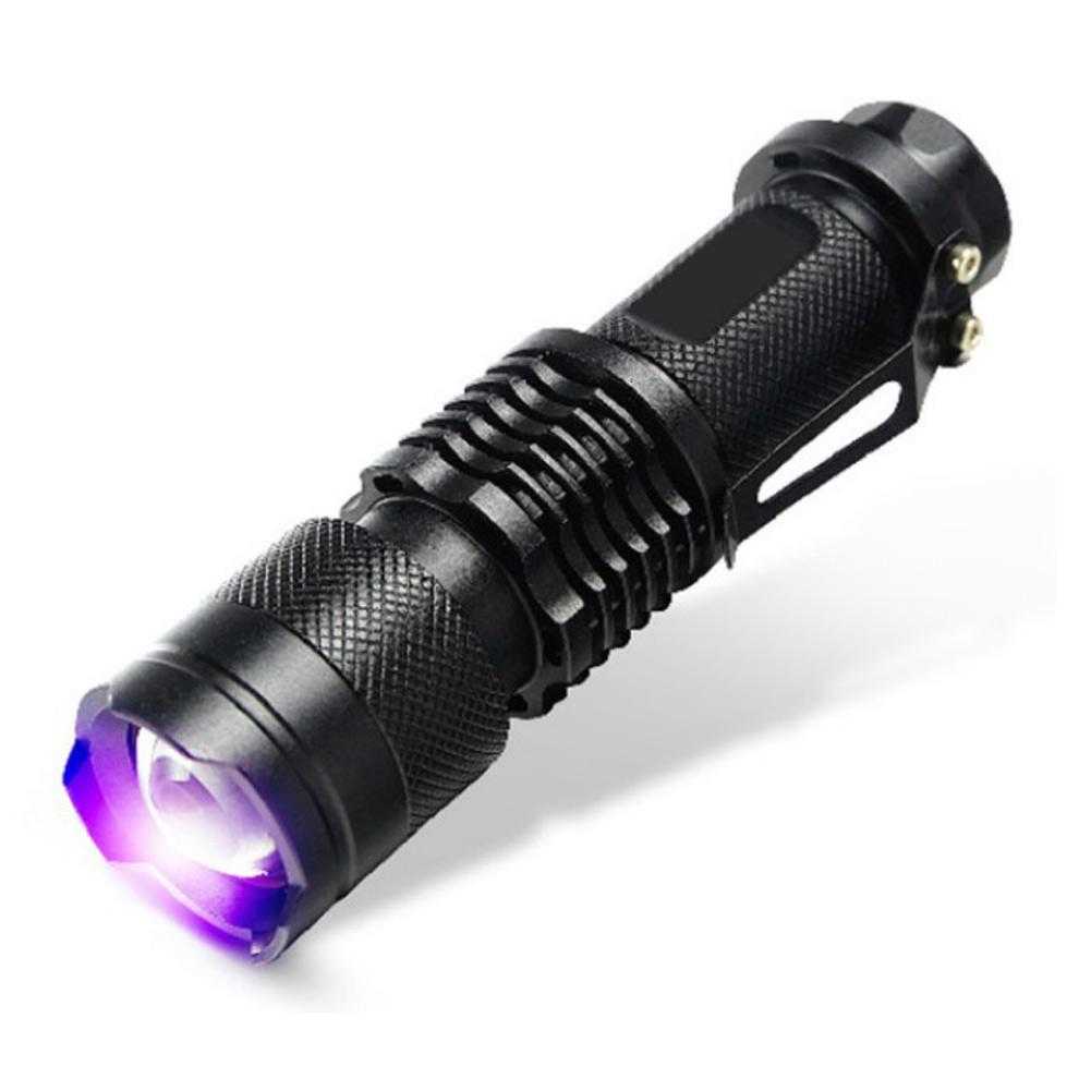 Mini 3 Modes LED UV Flashlight