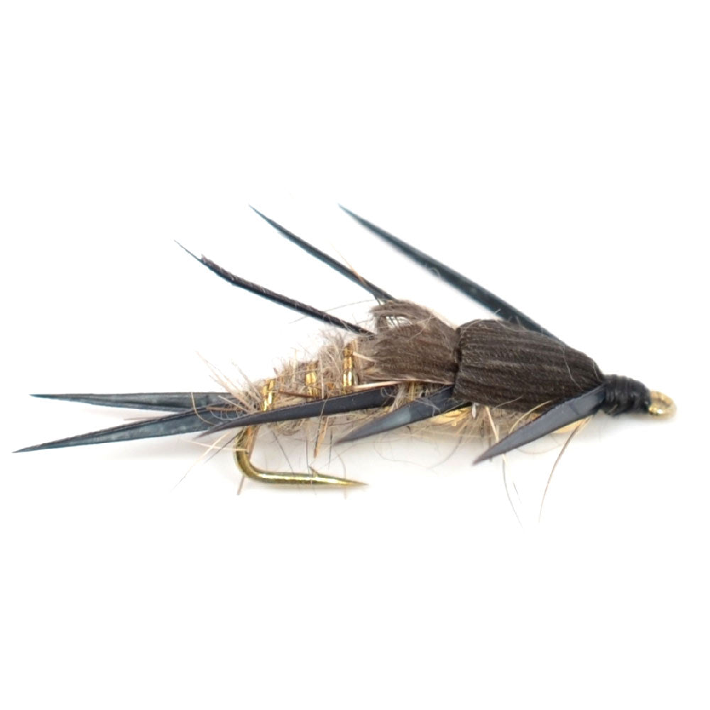 1 Dozen Trout Flies with Fly Box