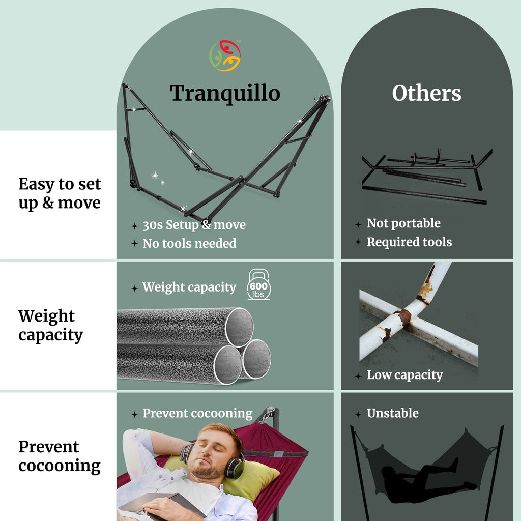 Hammock with Stands