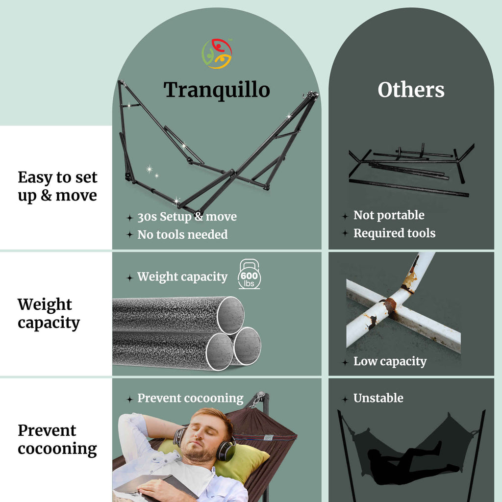 Hammock with Stands