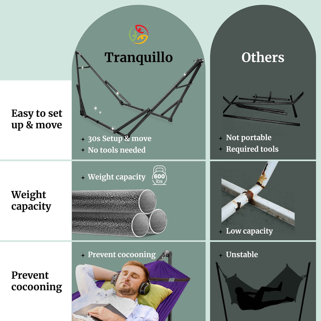 Hammock with Stands