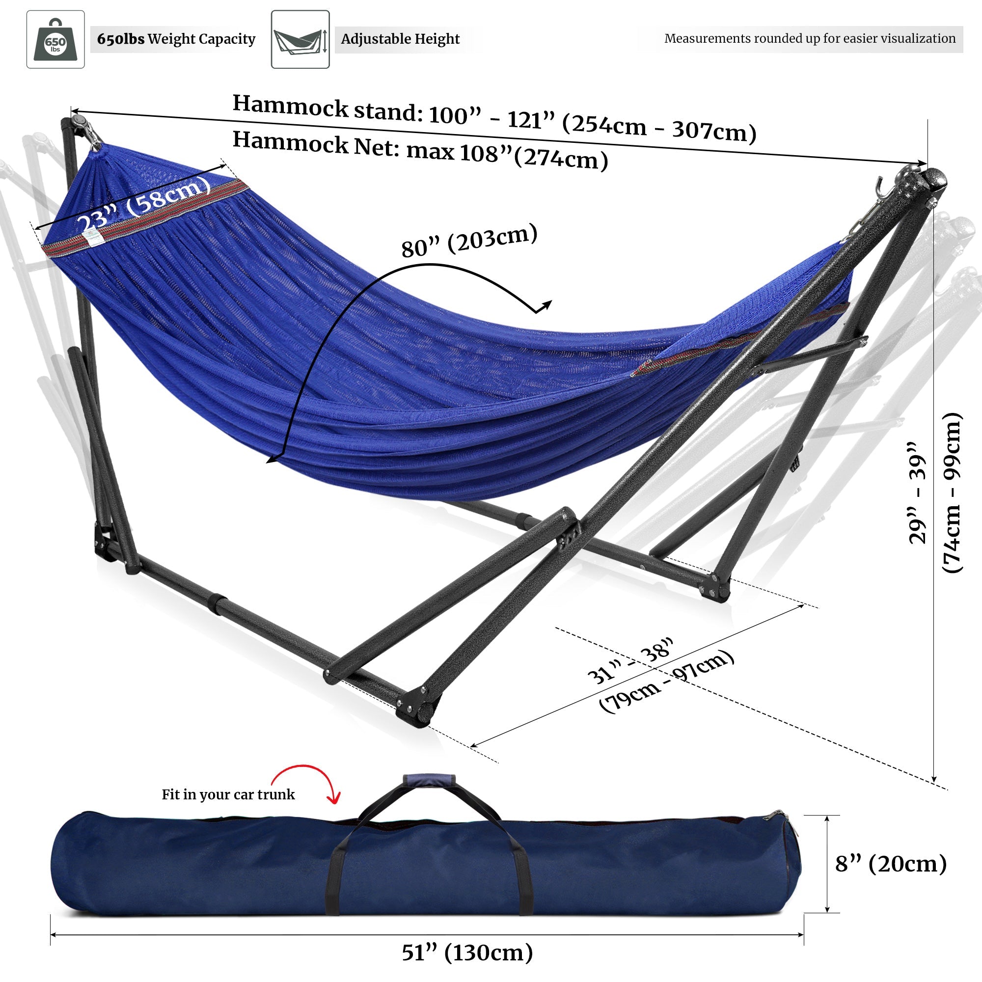 Hammock with Stands