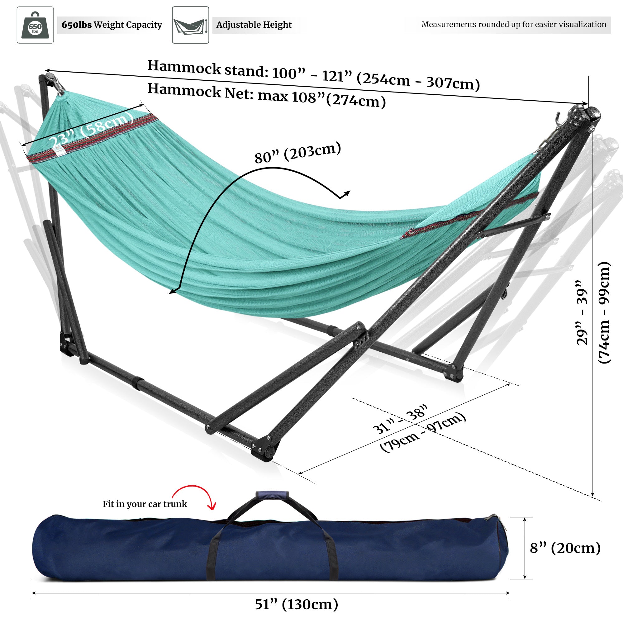 Hammock with Stands