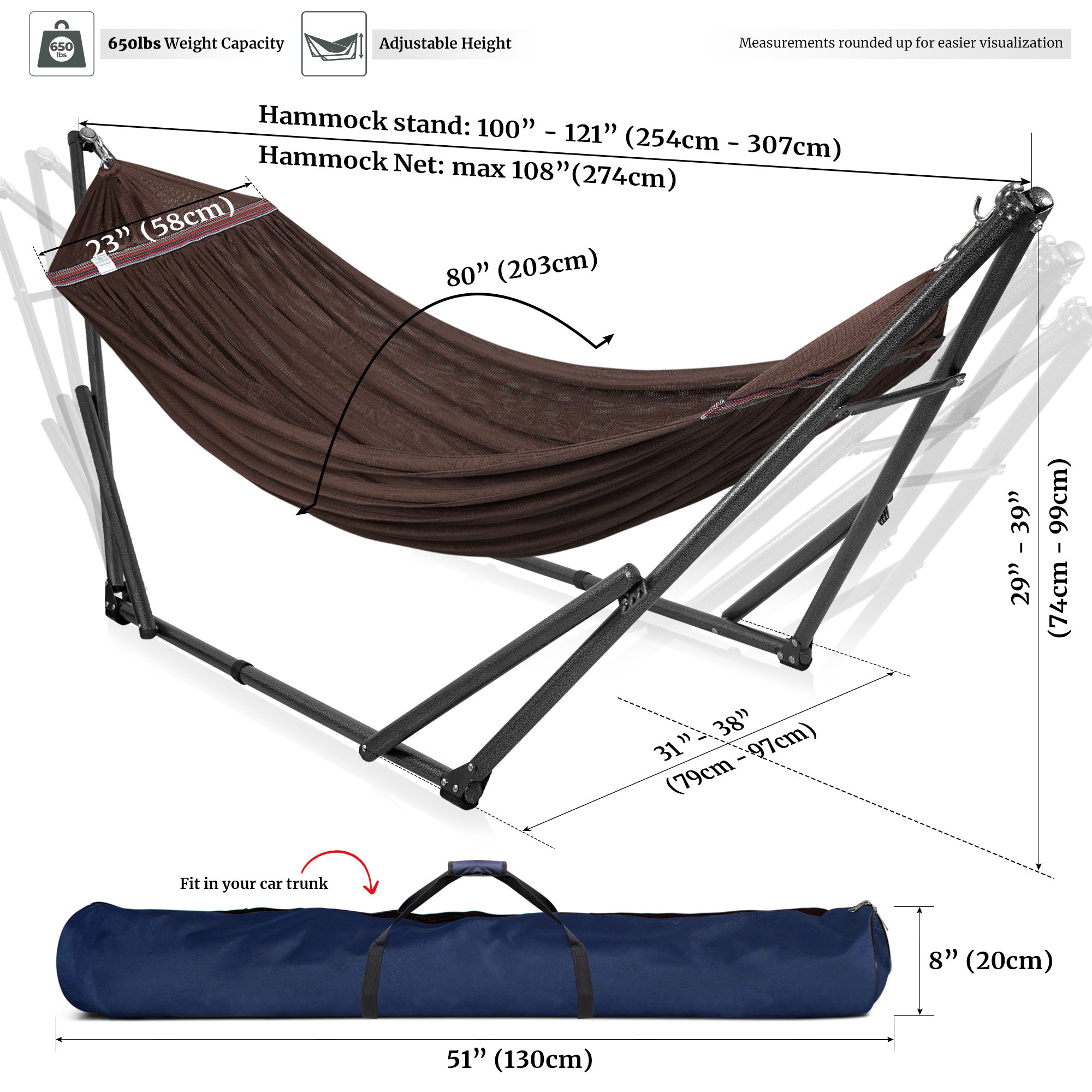 Hammock with Stands