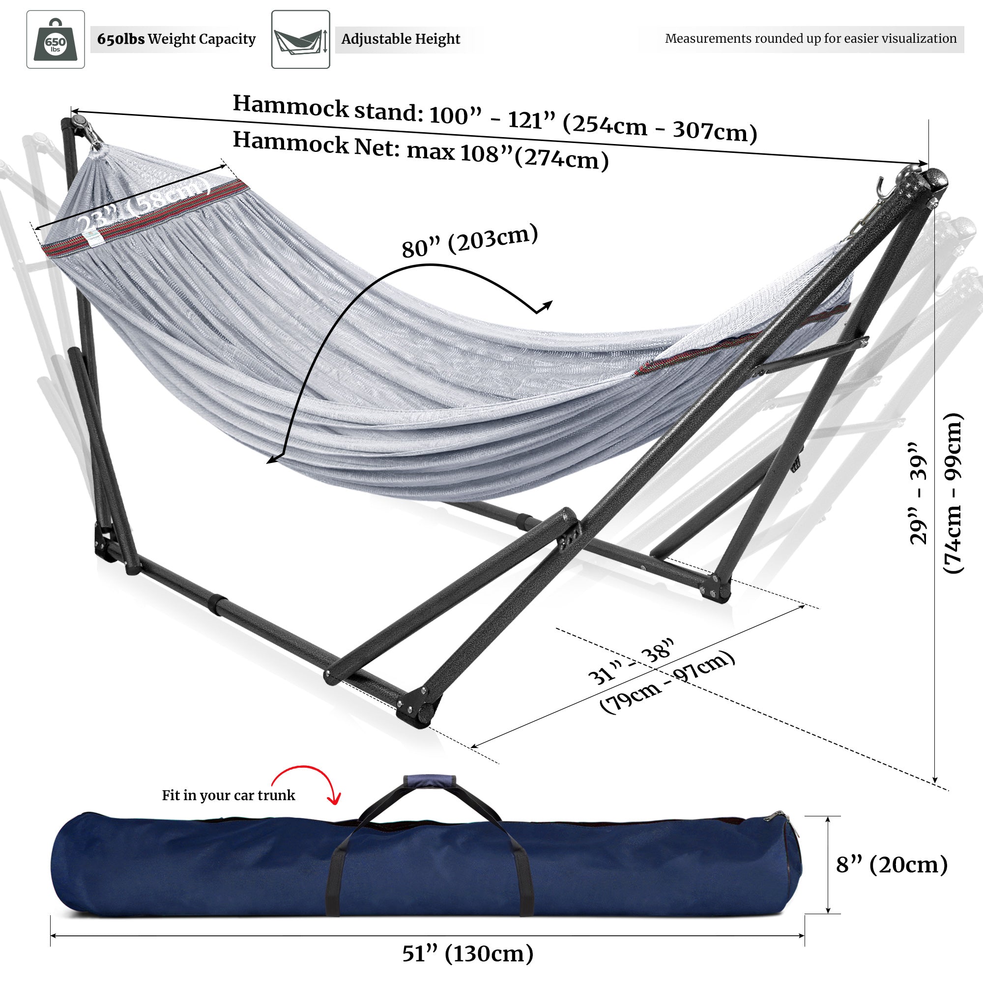 Hammock with Stands