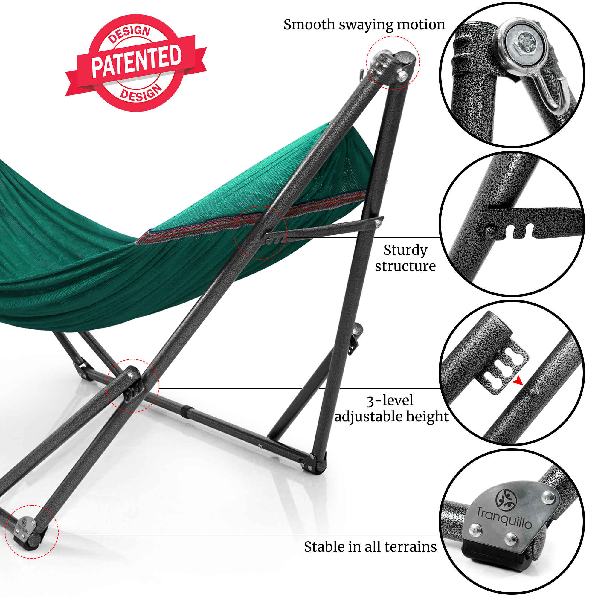 Hammock with Stands