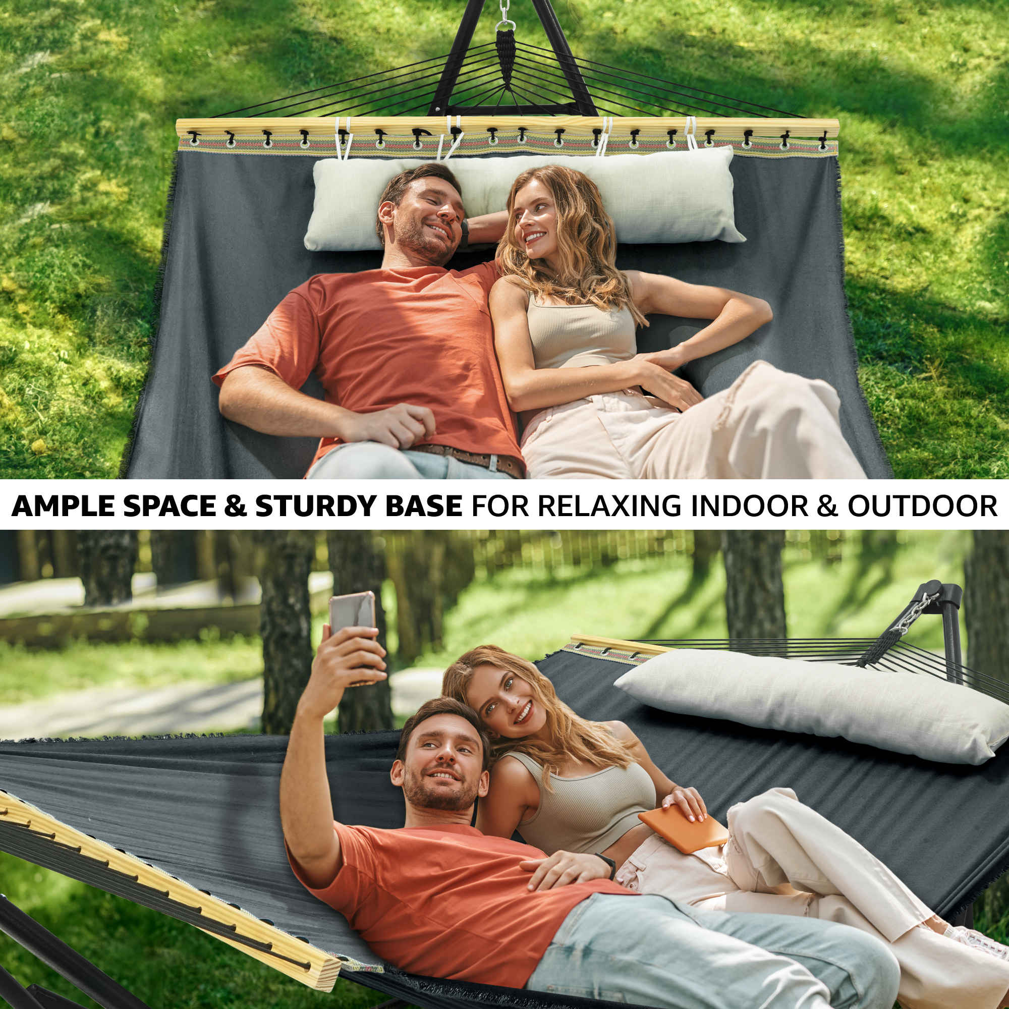 Canvas Hammock Stand